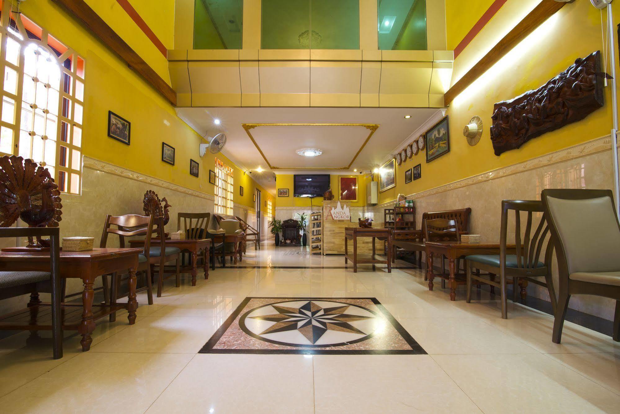 Panda Angkor Inn Siem Reap Exterior photo